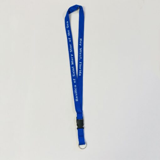 Basilica Star of the Sea Lanyard Keychain