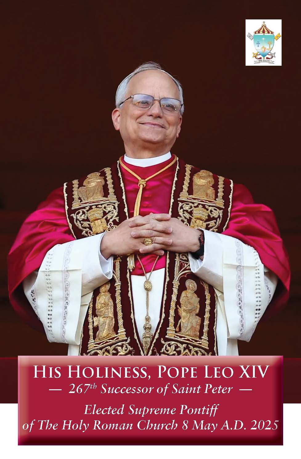 BASILICA_Holy_Card_Pope_Leo_XIV_Page_1