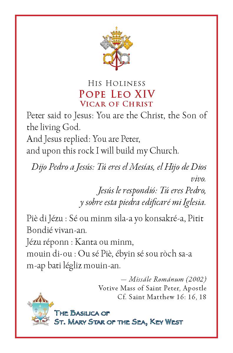 BASILICA_Holy_Card_Pope_Leo_XIV_Page_2